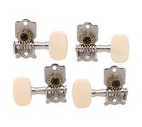 Alomejor Kit de Clavijas de Afinación de Cuerdas de Guitarra, Cabezal de Máquina Ligero y Duradero para Guitarras Eléctricas Acústicas