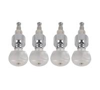 Alomejor Kit de Clavijas Perla en el Sintonizador de Máquinas Engranadas de Banjo para un Ajuste de Instrumentos Mejorado, Material de Aleación de Zinc Plateado