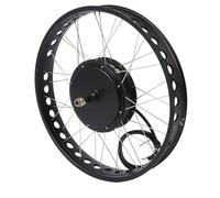 Alomejor Kit de Conversión de Bicicleta Eléctrica, 72V, 5000W, Pantalla ABS, Cubo de Aleación de Aluminio para Ciclistas Aventureros