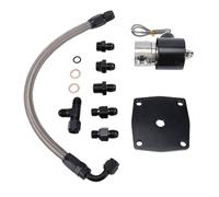 Alomejor Kit de de Carrete Rápido, Válvula de Descarga de Aleación de Aluminio con 12 Accesorios para Transmisión Turbo 400 Powerglide