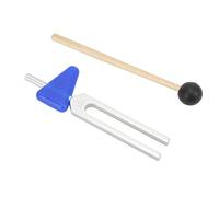 Alomejor Kit de Diapasón de Yoga Portátil y Ligero, Ajuste Preciso de Frecuencia de Vibración de 528Hz para Meditación de Yoga (528C)