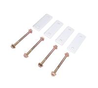 Alomejor Kit de Elevación Trasera para Carrito de Kit de Elevación Trasera de Acero Inoxidable de 1,26 Pulgadas con Pernos Que Aumenta la Distancia Al Suelo y Reduce la Flacidez para Precedent Gas
