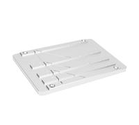 Alomejor Kit de Empalme de Cinta de Carrete Abierto para Cintas de 1 pulg., 1/2 pulg., 1/4 ., 1/8 ., Diseño de Aluminio CNC Seguro y Estable, Grabadoras de Cinta Universales (Rojo)