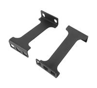 Alomejor Kit de Extensión de Bastidor Empotrado Profundo 1U para Servidor de Red, Soporte de Montaje de Aleación de Aluminio para una Gestión Eficiente de Cables, para Bastidores de Servidores y