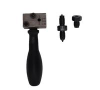 Alomejor Kit de Herramientas de Doble Abocardado para Línea de Freno, Versátil y Fácil de Usar para Mecánica Doméstica, Abocardado de Acero Inoxidable y Cobre (4. HKH / 0,19 yenes)