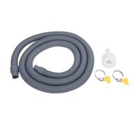 Alomejor Kit de Instalación de Bomba de Achique 750GPH Manguera de Bomba de Achique EVA PE de 0,75 Pulgadas X 6,56 Pies con Válvula de Retención y 2 Abrazaderas para de Drenaje de Yates y Barcos
