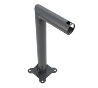 Alomejor Kit de Montaje de Internet por Satélite, Resistente a la Intemperie, Resistente y Seguro, Soporte de Techo para V2 Gris, Perfectamente Compatible con V2, Material: Acero Inoxidable