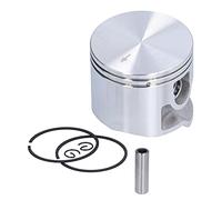 Alomejor Kit de Montaje de Pistón de Repuesto para Sierras de Corte TS410 TS420, Aluminio, Incluye 1 Pistón, 2 Anillos, 1 Pasador, 2 Clips