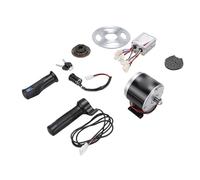 Alomejor Kit de Motor Eléctrico, Motor de CC Cepillado de 350 W con Piñón de Cadena de Interruptor de Encendido para Mini Bicicletas Todoterreno MX350 MX500