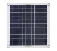 Alomejor Kit de Panel Solar Portátil de 200 W con Controlador Multifunción para Viajes Al Aire Libre Camping Monocristalino