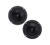 Alomejor Kit de Refuerzo de Diafragma de Altavoz Pasivo para Mejorar el Sonido del Woofer DIY con 2 Unidades Hechas de Plástico de