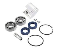 Alomejor Kit de Sello de Aceite de Rodamiento de Anillos de Pistón de de 37 Mm para 017 MS170 Ideal para Motosierras Agricultura Pesca Tamaño de Metal 1,5 Pulgadas