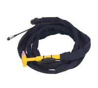 Alomejor Kit de Soplete de Soldadura TIG Antorcha de Soldadura de Argón Refrigerada por Aire QQ150A de 4 M de Alto Rendimiento para Soldar Acero Inoxidable, Acero Aleado, etc.