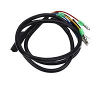 Alomejor La interfaz de enchufe estable del cable térmico del zapato eléctrico evita que se suelte para Kugoo M4, transmisión efectiva para jinetes de scooters: PVC, caucho, cobre