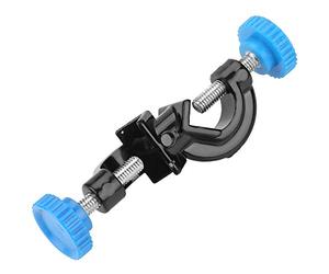 Alomejor Lab Cross Clip, Easy Fixing Clamp Tool | Hecho de materiales de calidad, Perillas de agarre cómodas, Perfecto para laboratorios, Máx.tamaño de sujeción 15 mm