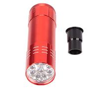 Alomejor Lámpara de Vela de Huevo con Luz Fría para Observación Segura de Huevos y Aprendizaje para Niños en el Proceso de Eclosión 1 Unidad (rojo)