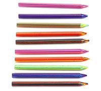 Alomejor Lápices Afilados de Colores para Pintar Graffiti, Recambios de Color de 5,6 Mm, Accesorios de Repuesto para Lápices Artísticos, 10 Piezas para Libros para Colorear