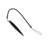 Alomejor Lápiz óptico Resistivo con Cuerda de Resorte Antipérdida para Dispositivos POS y PDA, Material Plástico Duradero, Herramienta de Pantalla Táctil de Alta Precisión (Black)