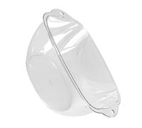 Alomejor Lavabo Multiusos Transparente y Elegante para Lavar la Cara, las Manos y las Mascotas para Uso Doméstico - Material PET Resistente - Color Transparente - Tamaño S (S)