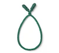 Alomejor Lazos de Guirnalda Navideña, 8 Unidades, Lazos Decorativos Hechos a Mano y Duraderos para Manualidades Navideñas y Envoltura de Regalos, 51 Cm, Poliéster Alambre de Hierro (GREEN)