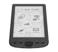 Alomejor Lector de Libros Eléctrico Digital Agarre Cómodo de 6 Pulgadas Diseño Liviano Sesiones de Lectura Prolongadas con Batería de Alta Capacidad