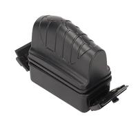 Alomejor Limpiador Magnético para Pecera, Raspador de Doble Hoja, Herramienta de Limpieza de Algas con Imán Fuerte, Ergonómico, Cepillo de Vidrio para Acuario para Tanques de hasta 15,7