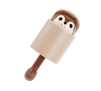 Alomejor Lindo Gancho de Pared de Ardilla Resistente Multifuncional con Forma de Ardilla para Colgar Ropa y Llaves, para Ahorrar Espacio (Café)