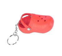 Alomejor Lindo Llavero de Zapatilla Portátil Mini Zapatos Llavero para Decoración de Bolso y Mochila, Opción de Regalo Ideal para el Día de San Valentín y Cumpleaños, Material de Silicona Flexible