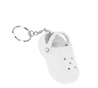 Alomejor Lindo Llavero de Zapatilla Portátil Mini Zapatos Llavero para Decoración de Bolso y Mochila, Opción de Regalo Ideal para el Día de San Valentín y Cumpleaños, Material de Silicona Flexible