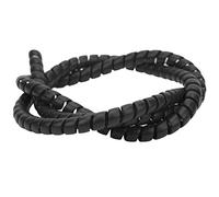Alomejor Línea de Freno Tubo Espiral PP Scoooter Cable Protector de Carcasa Tubo de Cable ignífugo para M365 Scoooter eléctrico(Negro)
