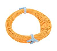 Alomejor Línea de Mosca Flotante WF 4/5/6/7/8, Línea de Pesca para Río Lago Arroyo, Nylon Resistente para Pesca con Mosca, Ideal para Stream y Agua Dulce (WF-6F)