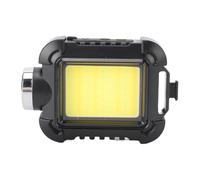 Alomejor Linterna, IPX5 a Prueba de Agua, Abrazadera Multifunción, Luz LED para Correr con SeñAl SOS Roja para Aventuras Al Aire, Ciclismo, Senderismo, Seguridad (BLACK)