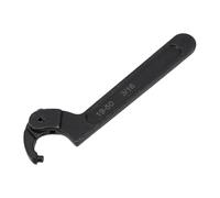 Alomejor Llave de Gancho Ergonómica, Llave de Gancho C Ajustable para Fontanería y Mantenimiento, Alta Dureza de 3/4 a 2 Pulgadas