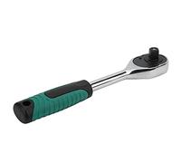 Alomejor Llave de Trinquete de Liberación Rápida, Llave Duradera de 1/2 Pulgada para Ingeniería Mecánica con de Goma