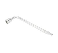 Alomejor Llave de Tubo Hexagonal Tipo L, Herramienta de Reparación de Neumáticos de Acero #45 Duradera para Mantenimiento de Automóviles y Reparación de Automóviles Al Aire Libre (19mm)