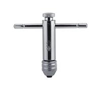 Alomejor Llave Macho de Trinquete Ajustable con Largo para Espacios Reducidos en Acero de Aleación para Juego de Machos y Matrices (M5-M12 Corto)