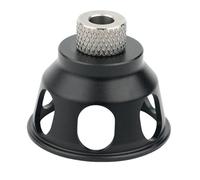Alomejor Localizador de Punzones Verticales, Guía de Broca de Metal Robusta para Carpintería, Precisión con 8 Manguitos de Broca de 3-10 Mm