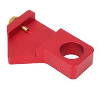 Alomejor Localizador de Trazado de Carpintería, Ajustador de Regla Compacto y Confiable para Mayor Eficiencia, Ideal para Bricolaje y Artesanos (rojo)