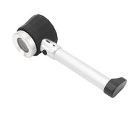 Alomejor Lupa de Aumento 45X de Vidrio óptico LED de Alta Definición con Escala de Medición para Observación de Plantas