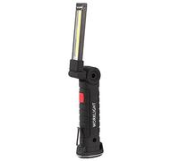 Alomejor Luz de Trabajo COB + LED Brillante Linterna Recargable para Inspección de Mantenimiento Reparación de Automóviles en el Hogar 1 Unidad