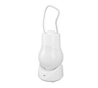 Alomejor Luz Nocturna Regulable Portátil, Luz Blanca Alimentada por USB para Dormitorio, Guardería, Material ABS