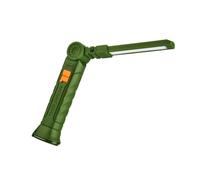 Alomejor Luz Plegable, Luz de Trabajo Recargable 3 en 1 con Base Magnética, Rotación de 360 grados, Herramienta de Emergencia Portátil para Acampar y Reparar (DE verde)