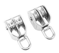 Alomejor M32 Double Pulley Block, 250kg Load Capacity
