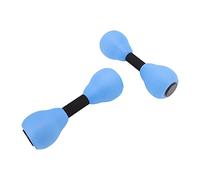 Alomejor Mancuernas de Agua de Espuma EVA, Pesas Flotantes Ligeras para Ejercicio Aeróbico Acuático, Piscina, Fitness, Interior, 8,5x27,6 Cm, 2 uds.