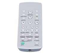 Alomejor Mando a Distancia de Repuesto para Equipo de Minicadena de Sonido | ABS duradero, fácil de usar, no necesita programación, compatible con varios modelos