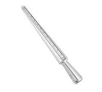 Alomejor Mandril de Anillo de Joyería de Aleación de Aluminio, Herramienta de Medición para Anillos de Boda y Más