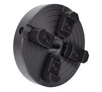 Alomejor Mandril de Torno de Madera de 1-8 TPI, Ajuste Preciso para Carpintería y Metalurgia de 6 Pulgadas