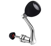 Alomejor Mango Carrete Pesca,empujadura balancín ergonómica,Repuesto Compatible Series 2000-6000,para Pescadores Profesionales Aficionados Agua Dulce Marina recreativa