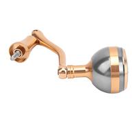 Alomejor Mango de Carrete de Pesca de Engranajes, Mango Giratorio de Repuesto, Perilla de Carrete de aleación de Aluminio, Mango de Potencia(M)