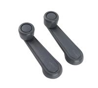 Alomejor Manija de Manivela de Ventana Juego de Palanca de Manivela de Ventana Interior de ABS Gris 1 par Agarre Ergonómico de Fácil Instalación OE 69260 89104 69260 04020 para Tercel
